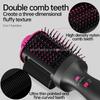 Multi Temperature Control Hair Straightener Hot Air Brush Blow Hair Styling Tools Electric Hair Brushes Hair Dryer Wind Comb