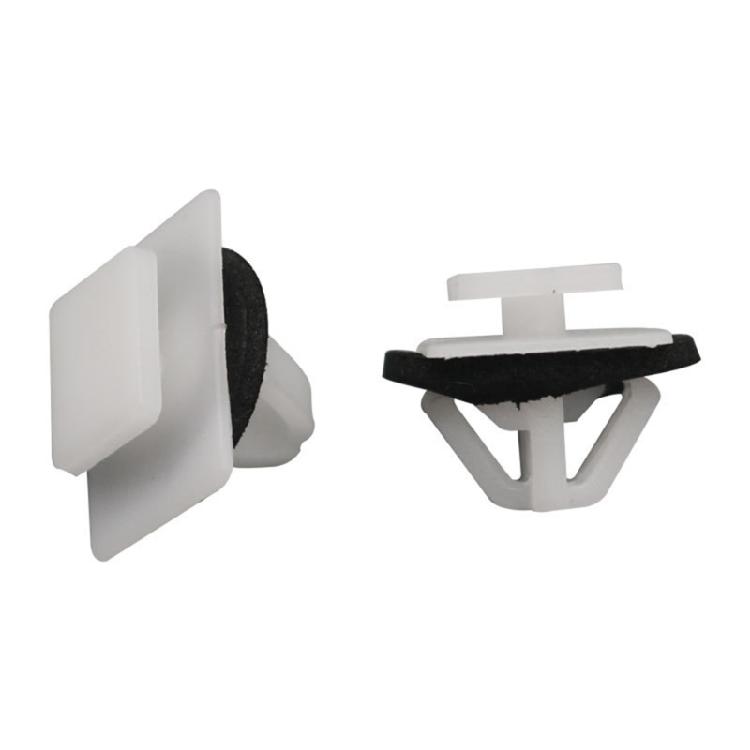 20pcs Rocker Panel Retainer Clips Auto Accessories Quick Installation Plastic Car Rivet Clips with Sealer