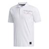 Adicross AEROREADY Comfortable Versatile Golf Short Sleeve Polo Shirt Men Tops White FJ4321
