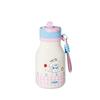 Modern Children's Cartoon Cute Stainless Steel 480ml Leak-Proof Vacuum Insulated Anti-Fall Thickened Strap Water Straw Cup