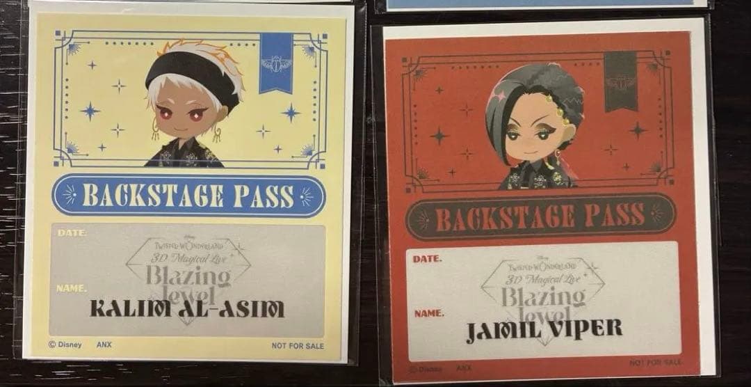 

[USED] Twisted Wonderland Break the Jewel bonus items available for individual sale