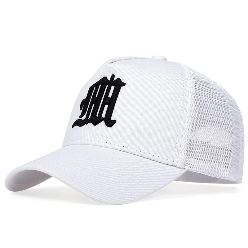 Neue Mode Buchstaben Baseballkappe Damen Herren Atmungsaktive Hip Hop Hüte Sommer Lässige Mesh Kappen Unisex Baumwolle Snapback Kappen gorras