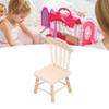 1:12   Chair Miniature Furniture Doll House Decoration Model Children Play Toy