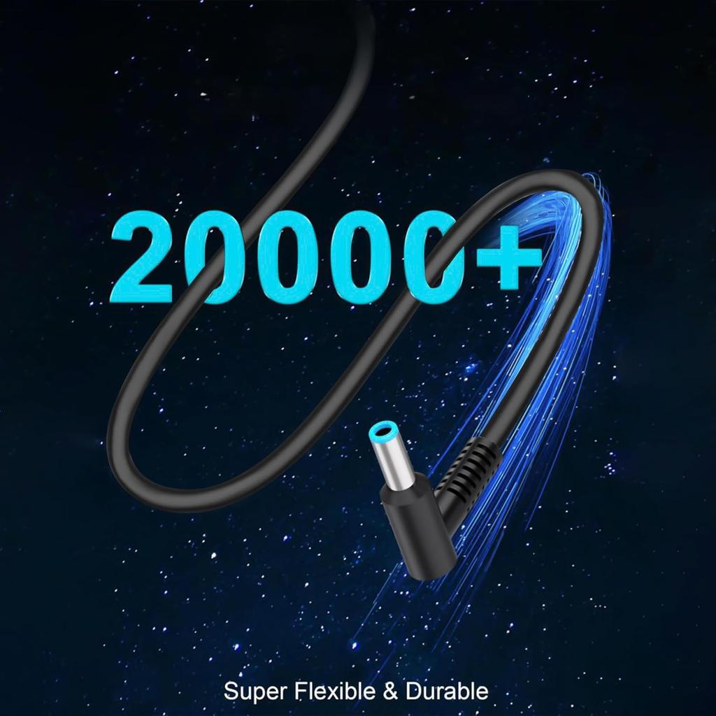 Laptop Charger Compatible with HP Laptop 65W 45W Computer Charger Smart Blue Tip Power Adapter