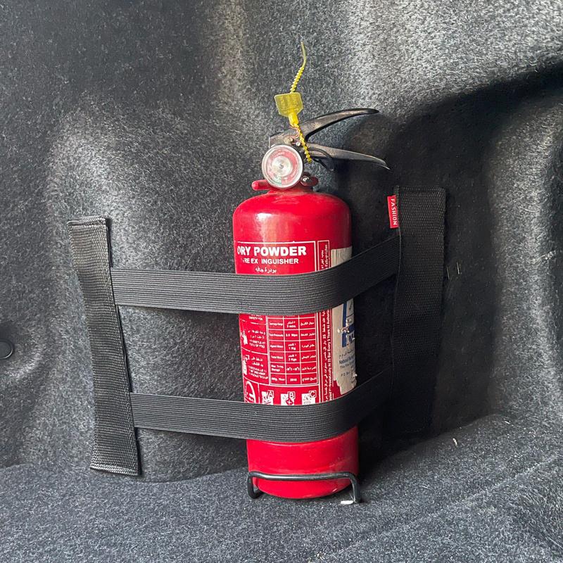 S/L Elastic Fixing Belt for Car Trunk Fire Extinguisher Tank Fixed Binding Strap Interior Organizer Fixing Belts Car Accessories