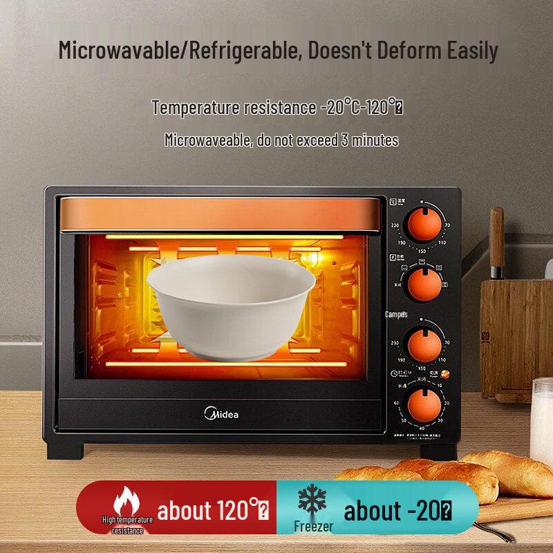 Eco-Friendly Rice Husk Disposable Tableware Set