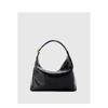 Niche cowhide handbag women's high-end leather underarm bag simple commuter handbag single shoulder crossbody lunch box bag
