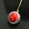 Christmas Fruit Pendant Red Fruit Car Rear View Mirror Charm Fruit Shaped Hanging Ornaments for Xmas Tree Auto Accessory