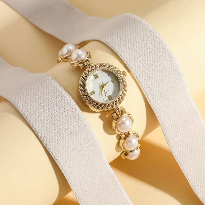 Women Bracelet Watches Luxury Brand Dress Quartz Small Dial Gold Ladies Wrist Watches Rhinestone Gold Watches for Women Dropship