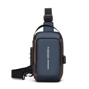 

TS JYL laptop bag,New Crossbody Bag Men Large Capacity Sports Trend Business Riding Bag OneSize синий
