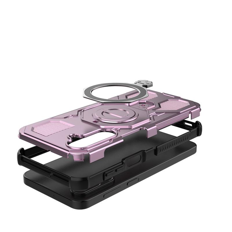 For Samsung Galaxy M36 Case Samsung M36 5G Cover Holder Magnetic Wireless Charging Protective Phone Cases For Samsung M36 Funda