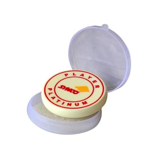 Carrom Striker Platinum Professional 15g with Special Case | Single-Piece Design for Smooth Rebound & Excellent Performance (Platinum Player)