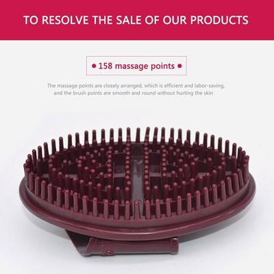 Hand Meridiane Massagebürste, Fettkontrolle, Fettansammlungen reduzieren, Linderung von Muskelverspannungen in Beinen und Bauch, Anti-Müdigkeits-Tool