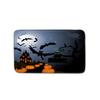 Halloween Bathroom Four-Piece Combination Set Bedroom Non-Slip Carpet Floor Mat Door Mat