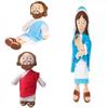 Jesus Mary Plush Doll With Pp Cotton Filling For Collectors And Gift Giving