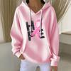 Women's Fashion Casual Christmas Angel Print Pullover Long-Sleeve Sweatshirt