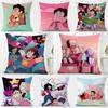 Inclusive Musical Cartoon SSteven Universe Cushion Cover Washable Linen Pillowcase Soft for Daily Sofa Bed Home Room Decor