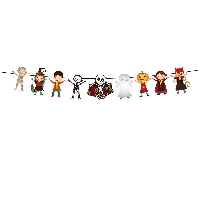 Halloween Party Haunted House Hanging Garland Pennant Banner Decoration 16 Types