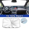 Auto Zonnescherm Paraplu Voorruit UV Beschermer Voor Geely Monjaro Xingyue L Preface Boyue Emgrand Haoyue Panda Binrui Binyue