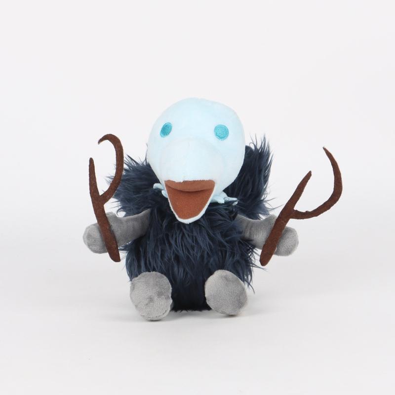 20cm Slay The Spire Neow and Crow Plush Doll Set Cute Soft Stuffed Toys Game Peripheral Collectible Gift for Game Lovers and Otaku