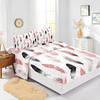 Four-Piece Mattress Sheet Digital Printing Dream Catcher Mattress Protective Cover Bedding