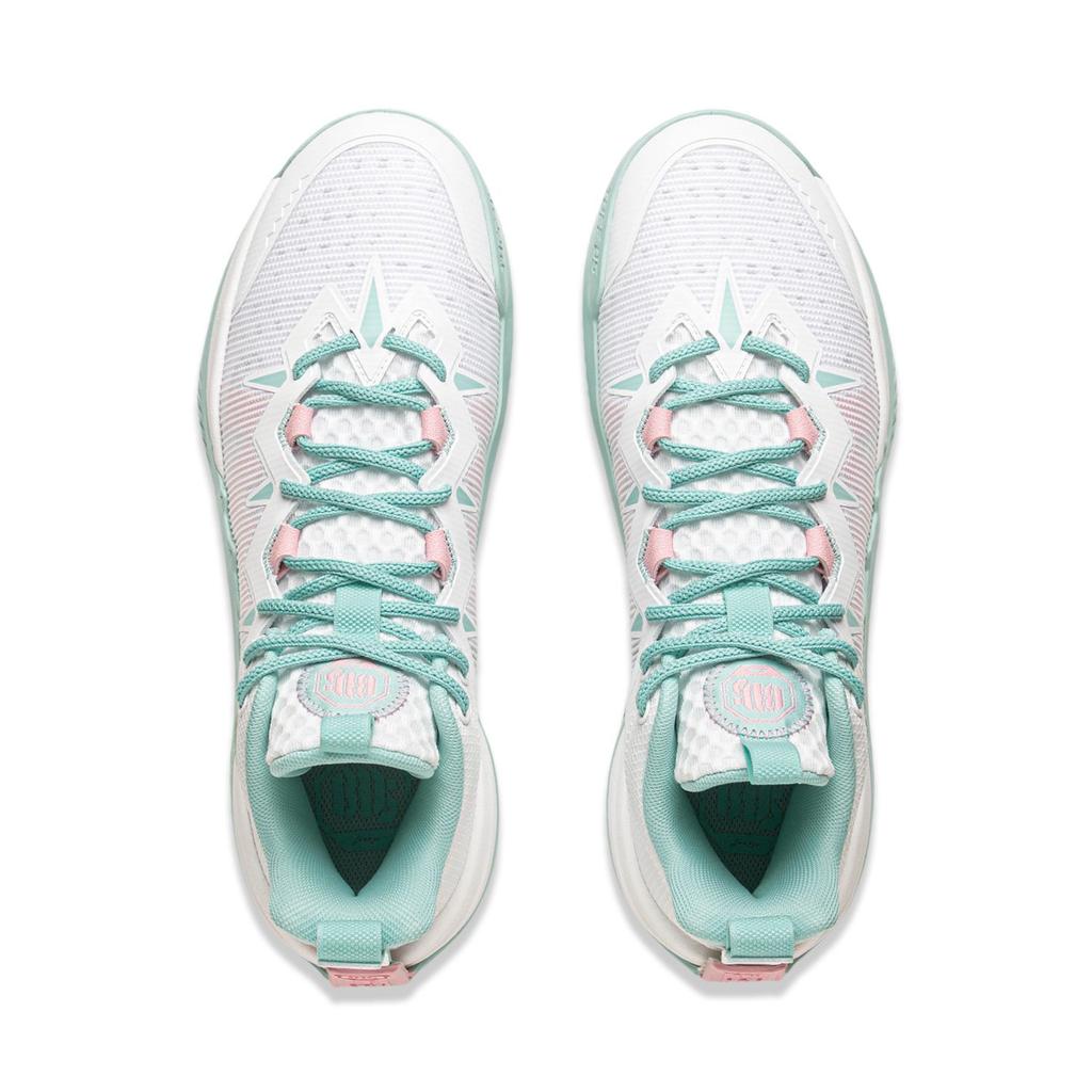 Li Ning Storm 10 Cushioning Slip Resistant Abrasion Resistant Breathable Rebound Low top Basketball Shoes Men's ABFV017-3