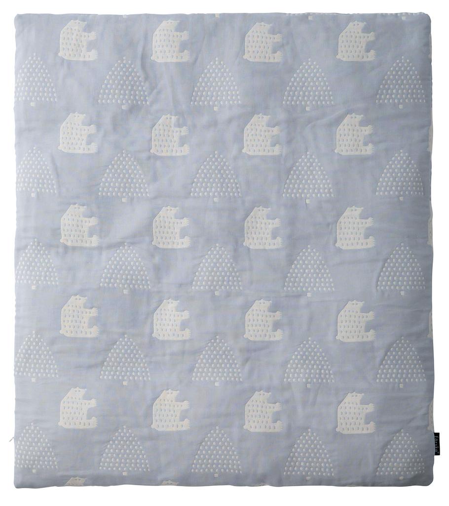 farska Triple Gauze 2-Way Duvet Cover (Morinokuma Sky Gray) FLAGSHIP LINE 746183