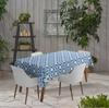 Vargottam Indoor Outdoor  Tablecloth  58x102 Inch  Rectangle  Tablecloth Waterproof Patio  Table  Cloths- Spring Summer  Table
