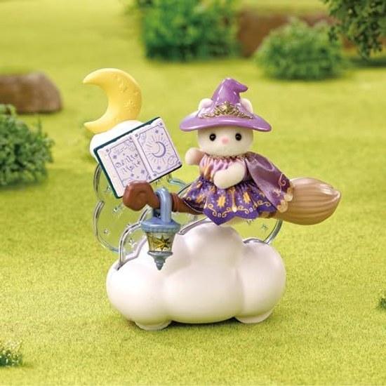 Sylvanian Families Little Tales Collection Moonlit Flying Broom LT-04 ST Mark Certified Ages 3 Up Toy Dollhouse EPOCH