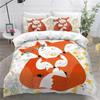 Ensemble de housse de couette confortable à motifs de dessin animé avec housse de couette et taies d'oreiller Tailles King Queen Twin Pour Garçons Filles et Enfants