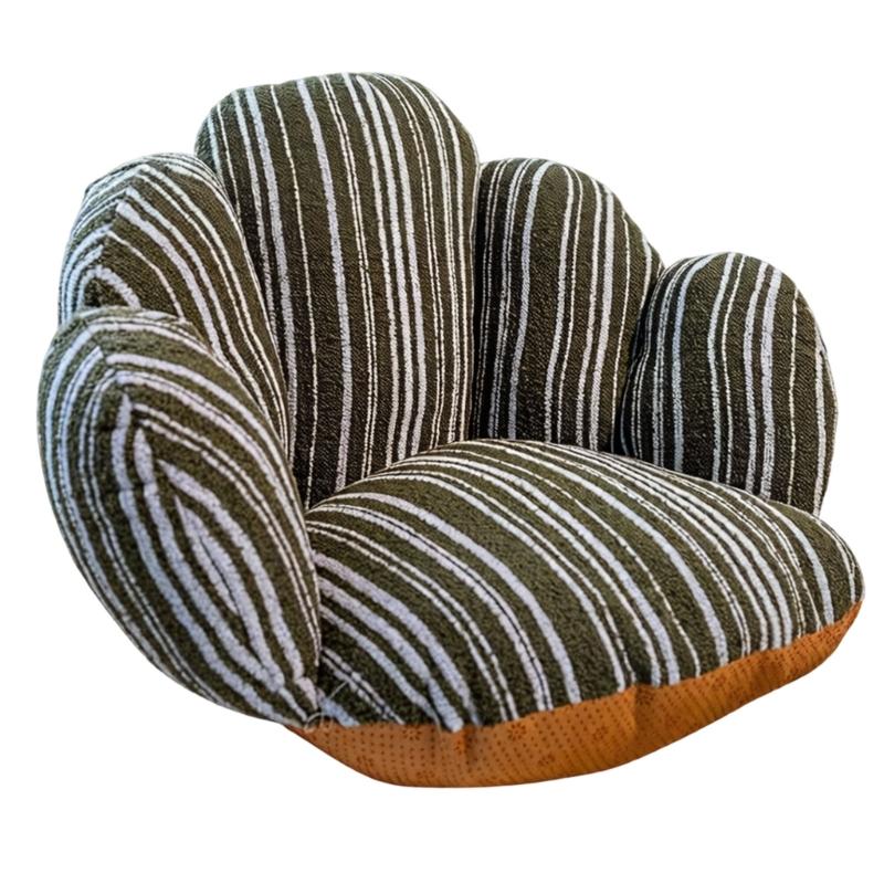 

Multifunctional Round Ottoman Seat Pad Soft And Sturdy For Home Offices Or Outdoor Use темно-зелений колір