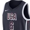 Nový dres Nike USA Basketball Olympic Team Series SS24 Dri FIT pro basketbal Pánský Námořnický NN201911308-USA