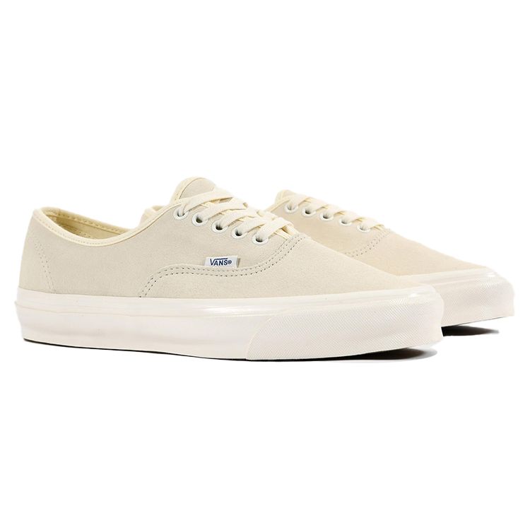 Vans OG Authentic LX Antique White Unisex Sneakers Persimmon-Orange VN0A4BV94J0