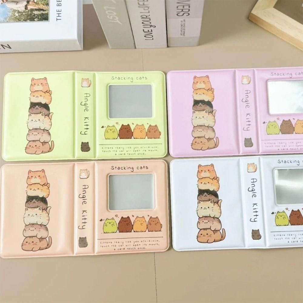 

PVC Photo Album 3-inch Card Holder New Card Organizer помаранчевий