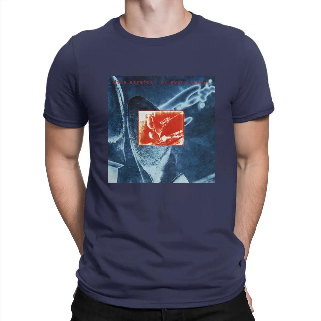 On Every Street Music Special TShirt Dire Straits Band Leisure T Shirt Summer T-shirt For Men Women