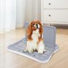 Dog Potty Training Toilet, Plastic Dog Pee Pad Holder With Removable Net, Reusable Dog Potty Trainer Dog Toilet Tray For Pets Up