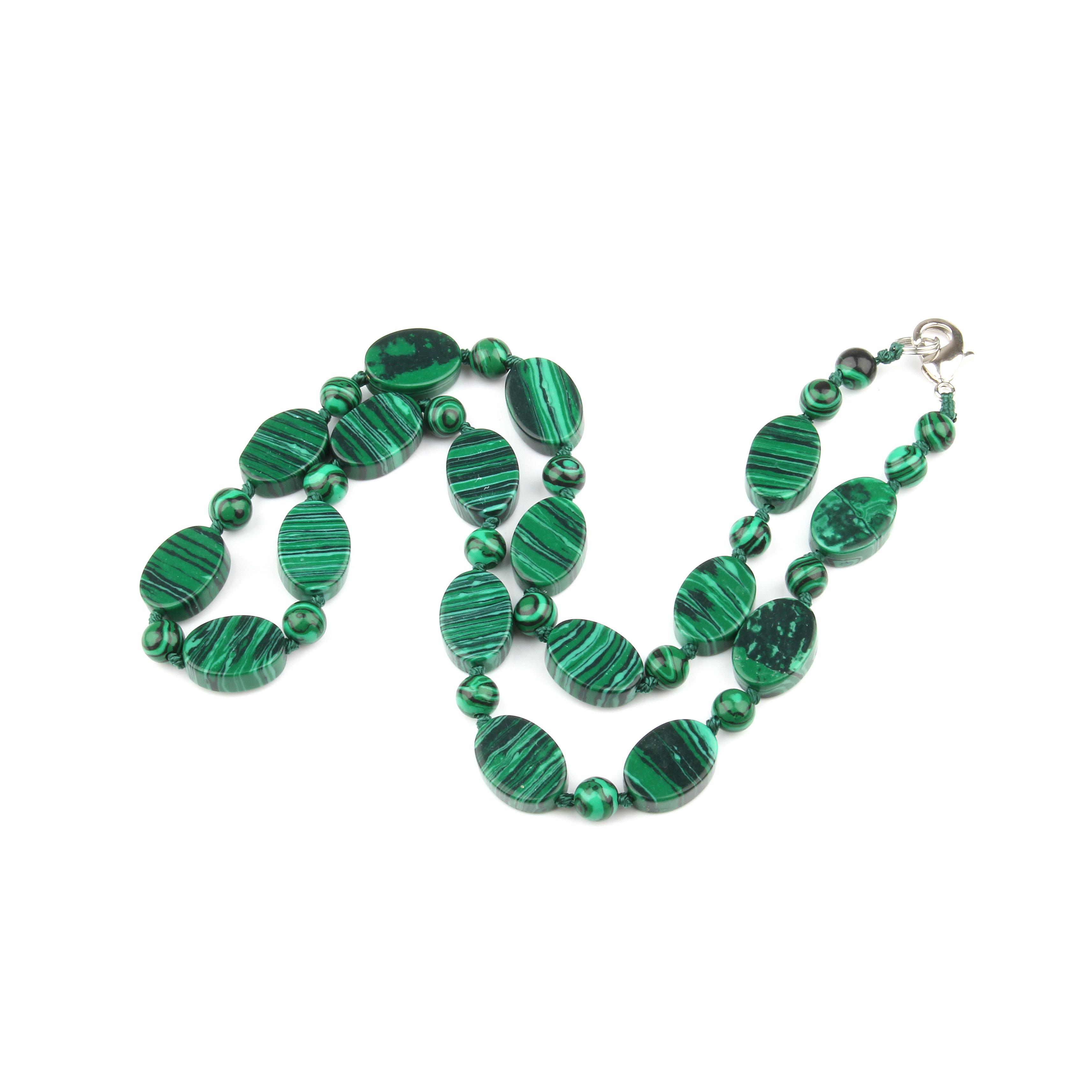 

Женские ожерелья из полудрагоценных камней