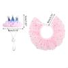 Birthday Pet Princess Crowns and Collar Combo for Dogs and Cats Accessories X3UC