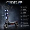 X14 Pro 5000W*2 Dual Motors Electric Scooter 60V 50Ah Lithium Battery 80km/h 120km Range 13-inch Off-road Tires