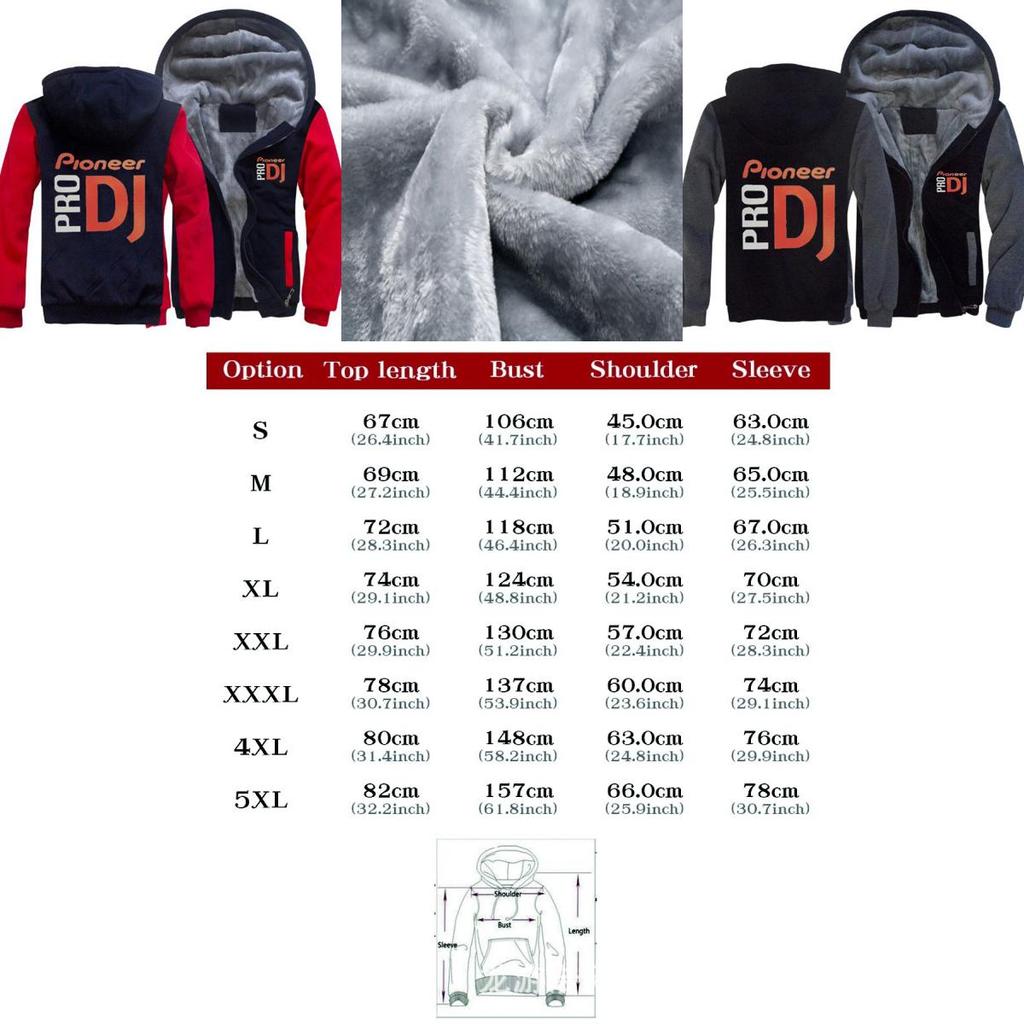 Luxurious Men Sweater Zipper Thicken Sweatshirt Hoodie Unisex Jacket Winter Coat For Cold Days