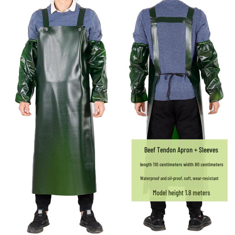 

Міцний водонепроникний робочий фартух з рукавами