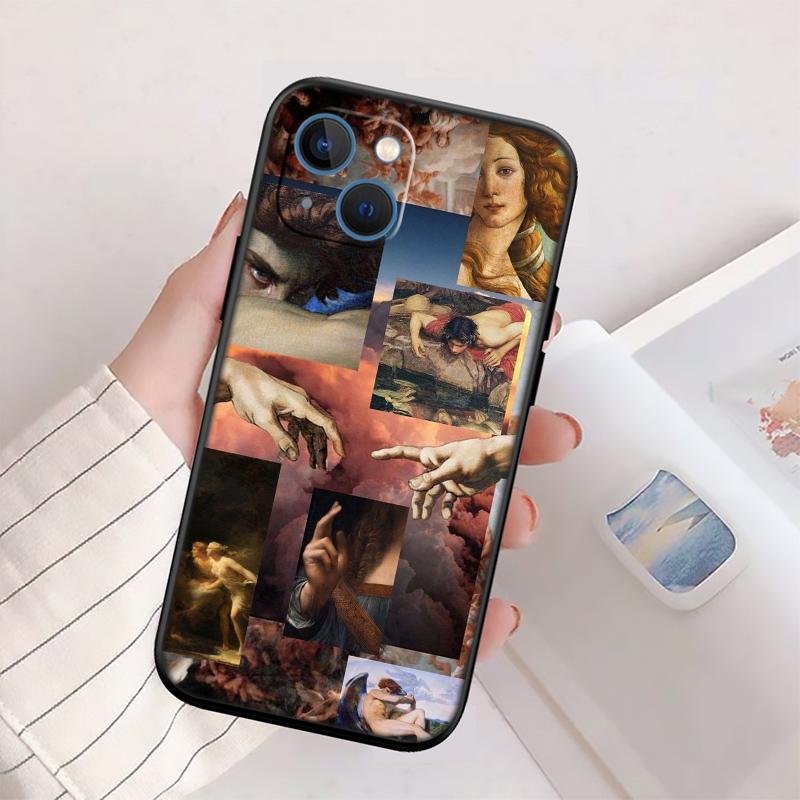 

Fresco Adam Sculpture New High-End Shell Phone Case for Redmi Note 8 9 Pro Max 9S 9T 9C NFC 8T 8A 10A A4 Redmi 9