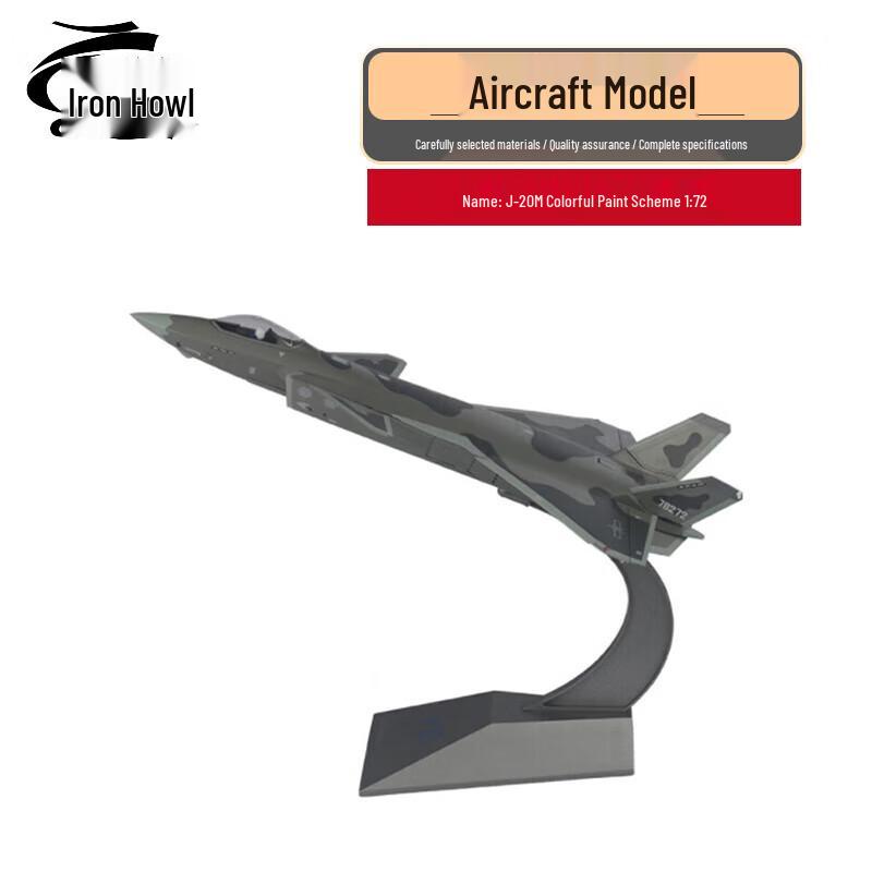 Tiěxiào J-20 Fighter Jet Model 1:72