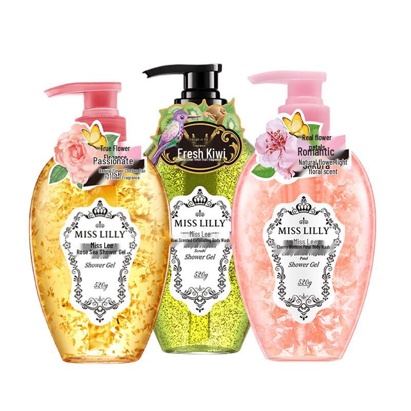 

Miss Lilly Scented Petal Shower Gel 3-Pack