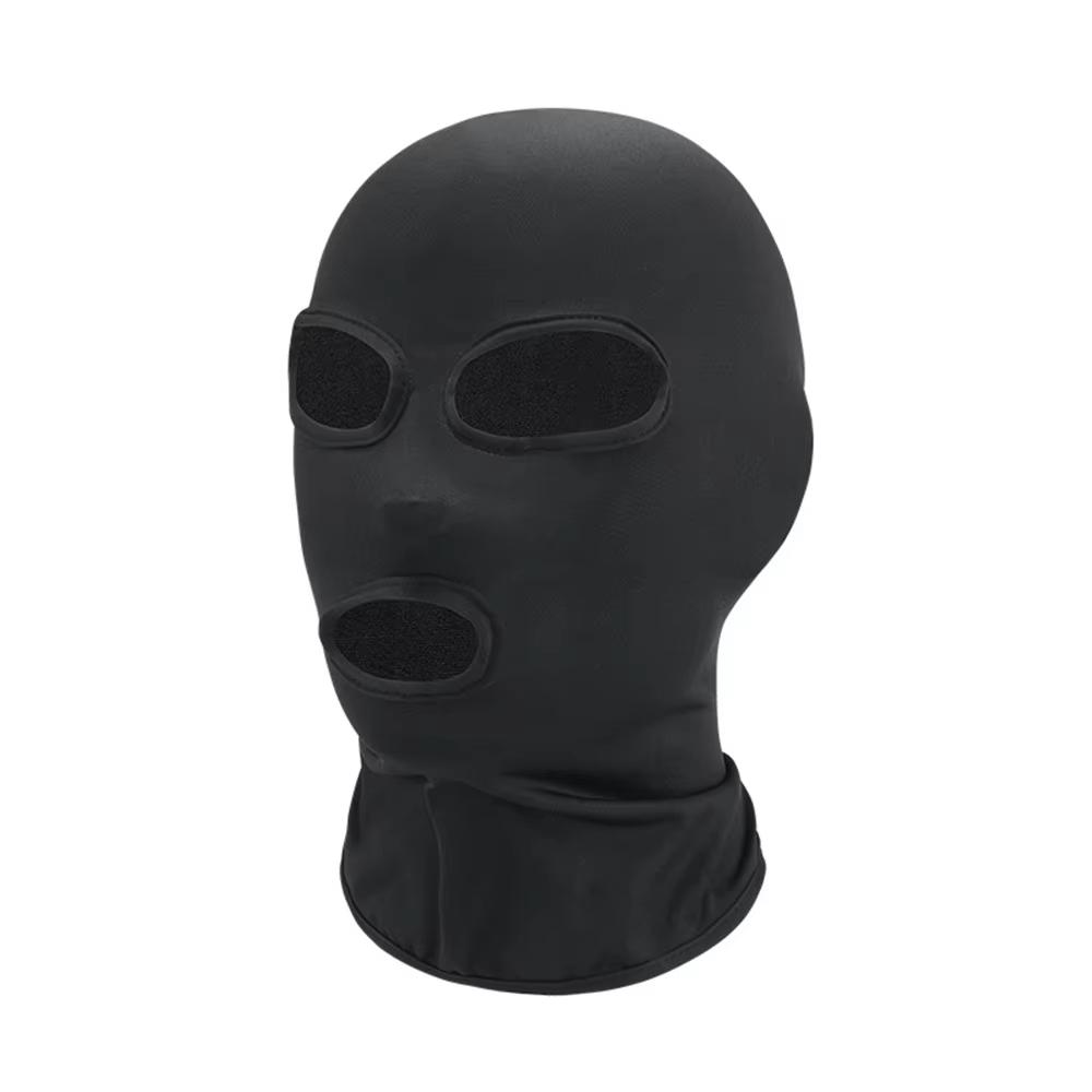 Black Full Face Cover Hat Balaclava Army Tactical CS Cycling Motorcycle Hats Summer Sun UV Protection Scarf Outdoor Sport Mask