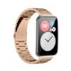 Stainless Steel Watch Strap for Huawei Watch Fit 2,Folding Buckle Three Beads Replacement Wrist Band