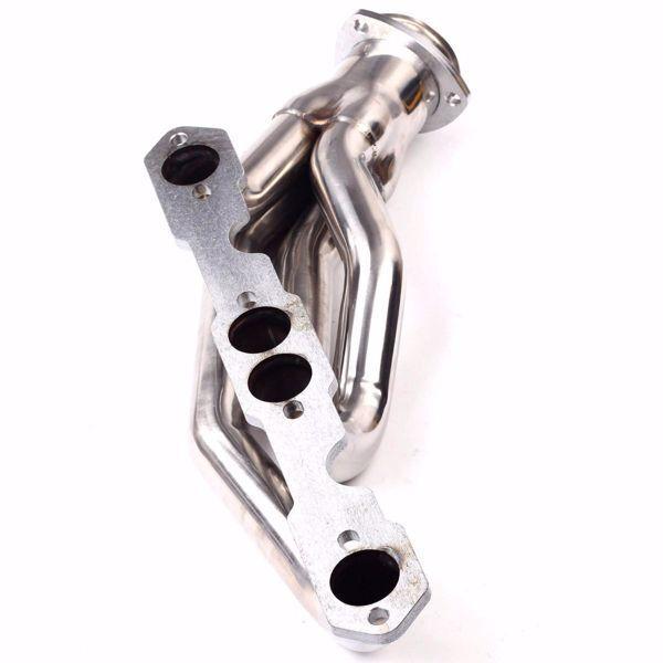 MT001037 High Quality Stainless Steel Exhaust Headers For 1988-1997 Chevy GMC 5.0L 5.7L V8 Engines C K Sliver