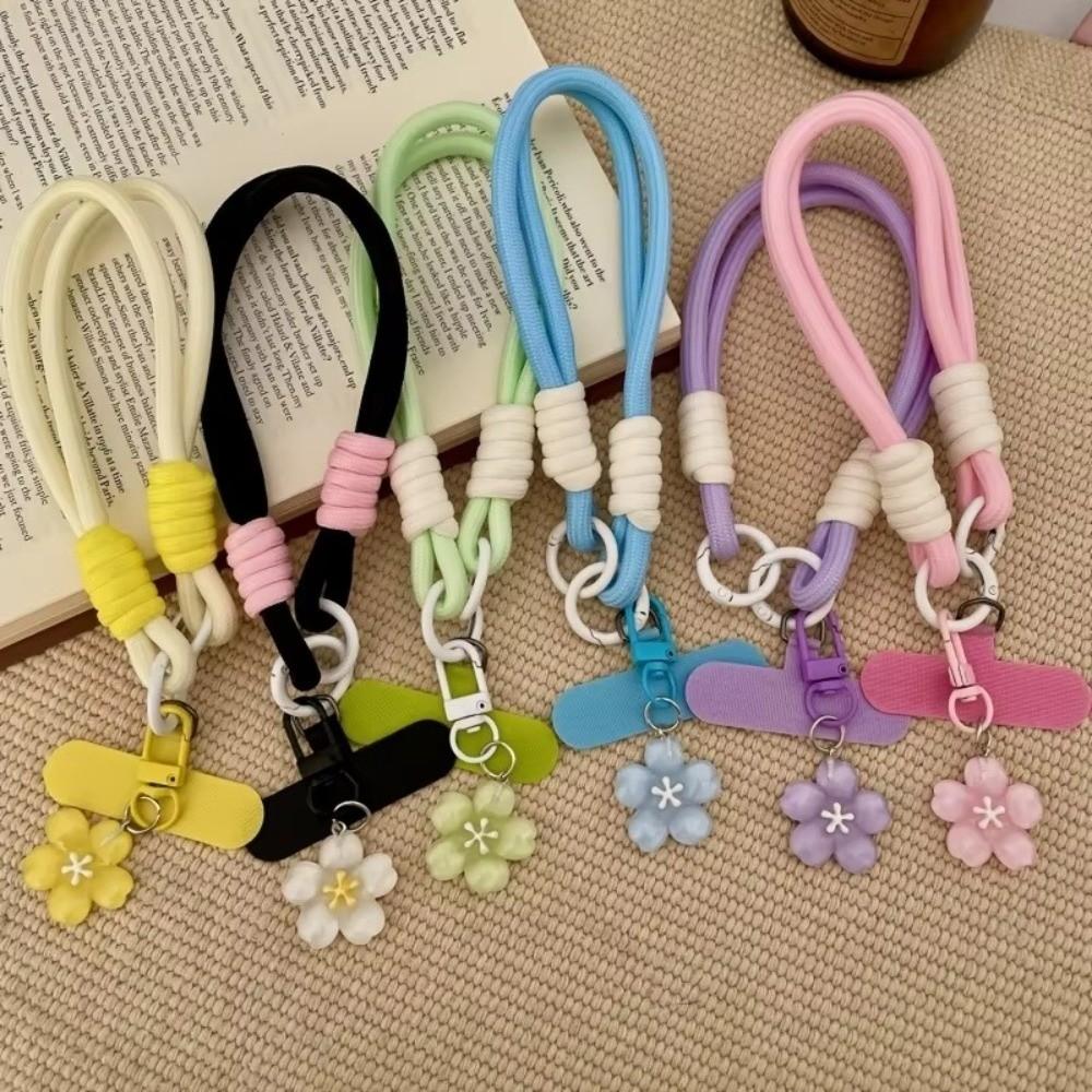 Anti-Drop Phone Lanyard Strap Detachable Phone Hanging Chain Wrist Strap Phone Holder Women Girls