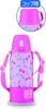 Zojirushi Stainless Steel Water Bottle, 820ml, 2-Way, Cup & Direct Drinking, with Pouch, Ribbon, Pink, SP-JA08-PZ
