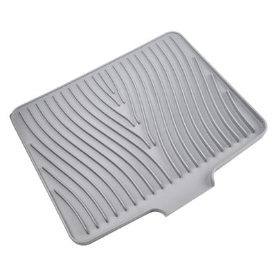 Silikon Abtropfmatte für Geschirr Bretter 40x33cm Schüssel Geschirrtrockenmatte Spülbecken Abtropfgestell Groß Hitzebeständig Tischuntersetzer Küchenzubehör